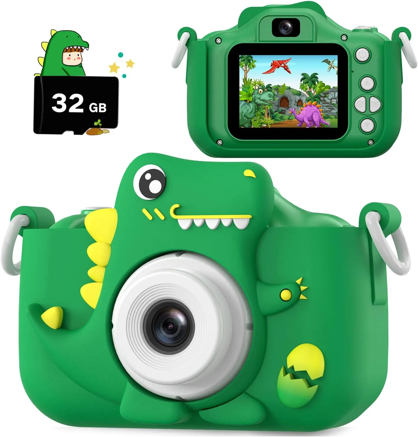Upgrade Dinosaur Kids Camera (Ages 3–9)